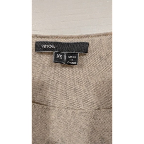 Vince Wool Cashmere Blend‎ Speckled Knit Sweater Top XS - Picture 2 of 4